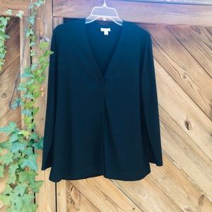 JJill Black Cardigan Sweater